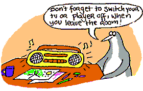 Turn off your radio and things