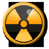 International symbol for radiation hazard