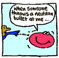 Neutron bullets