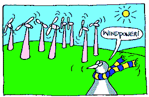wind turbines