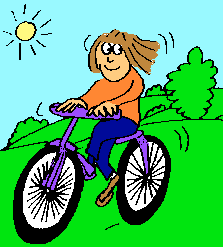 Cycling uses your energy, not fossil fuel!