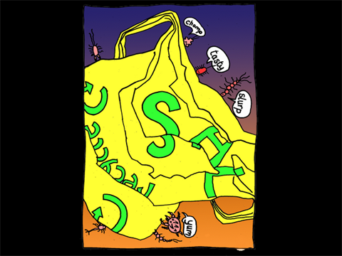 And new types of plastics will soon be replacing the everlasting made from oil