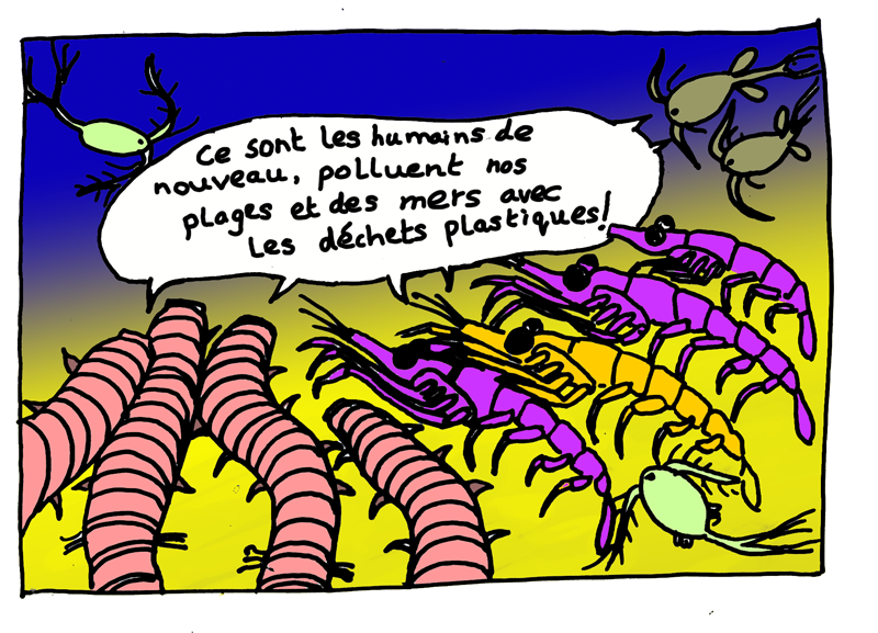 Les grandes créatures marines mangent les petites (comme celles-ci)