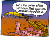Plastic poisons or chokes any creature that tries to eat it